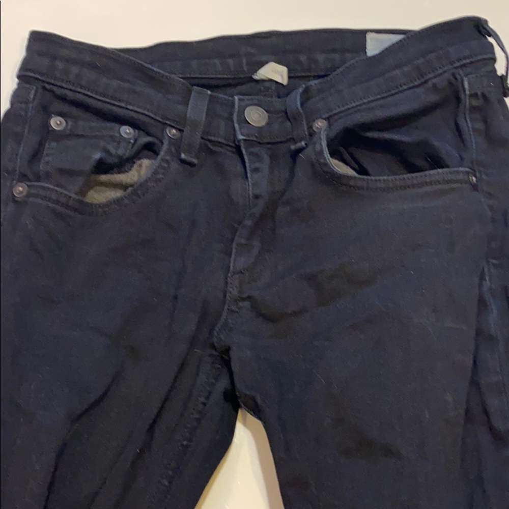 Rag & Bone skinny blue jeans